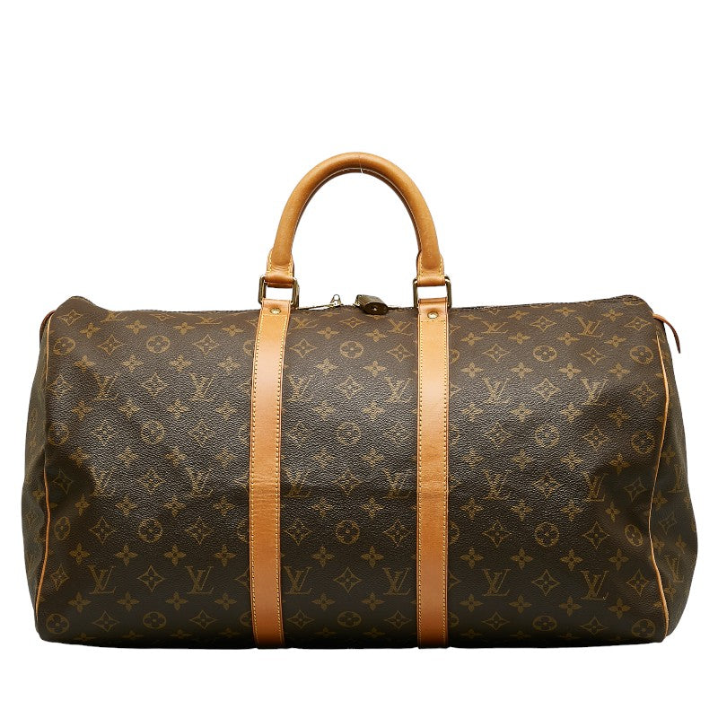 Louis Vuitton Monogram Keepall 50 Canvas Travel Bag M41426 in Good condition