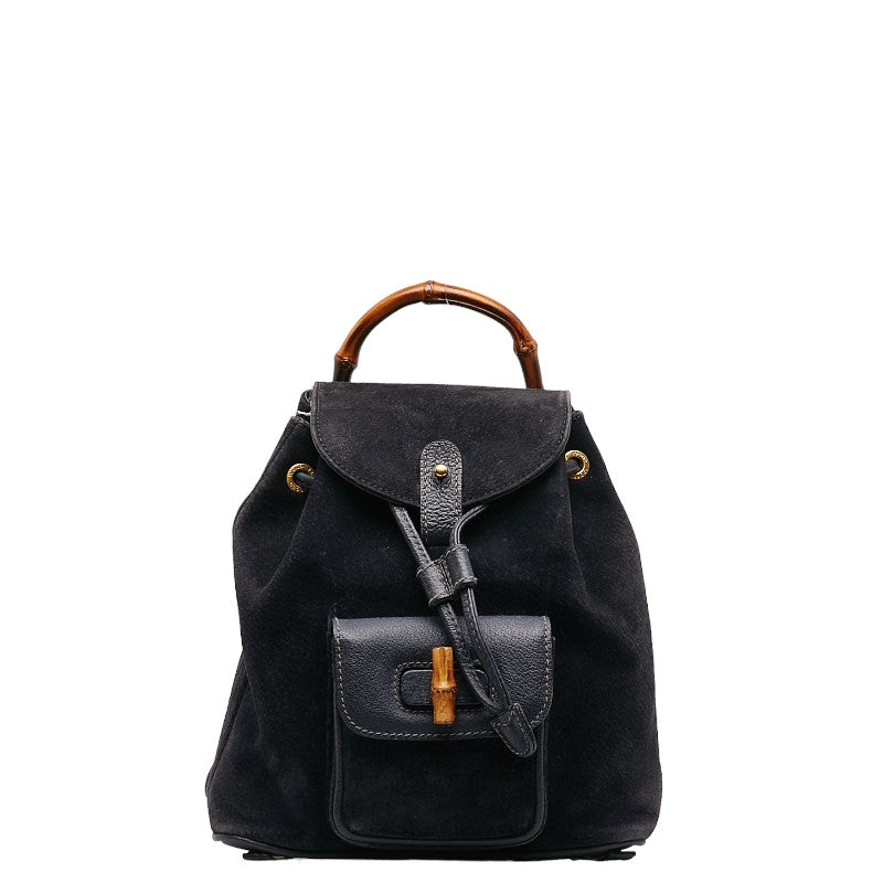 Suede Bamboo Backpack 003 2852