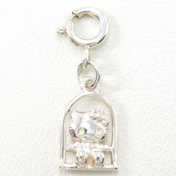 Sanrio Hello Kitty Charm Silver Pendant, Silver 925, for Women