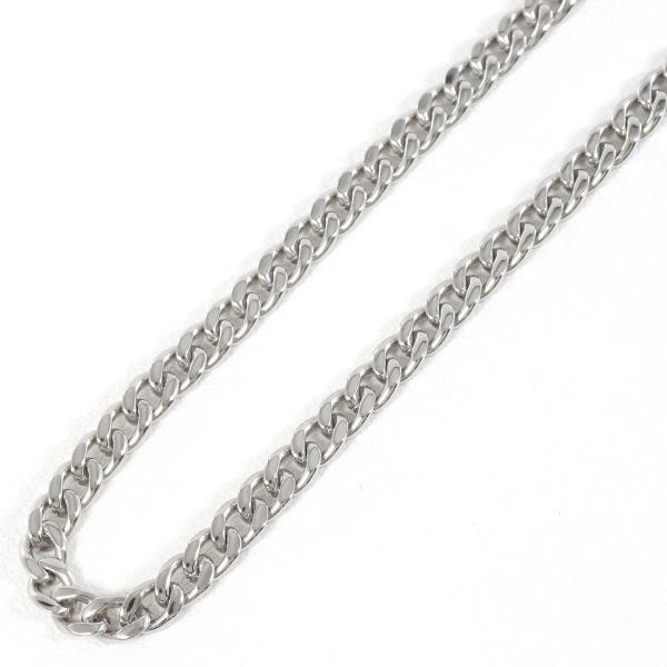 [LuxUness]  Men's PT850 Platinum Necklace, Approx.50cm, Two-sided, Approximate Total Weight 29.2g in Excellent condition