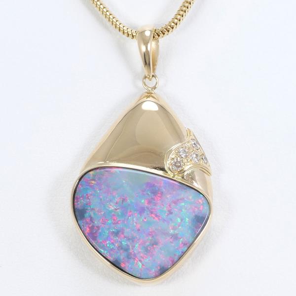 18K Opal Necklace