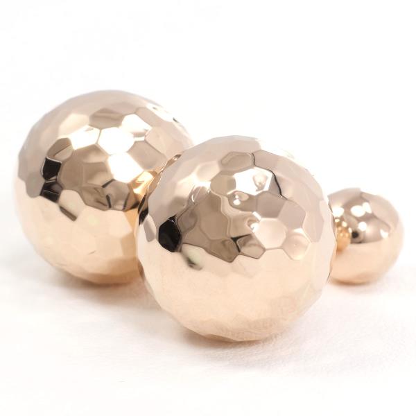 Ball Earring in K14 Pink Gold, for Women, Pre-Owned