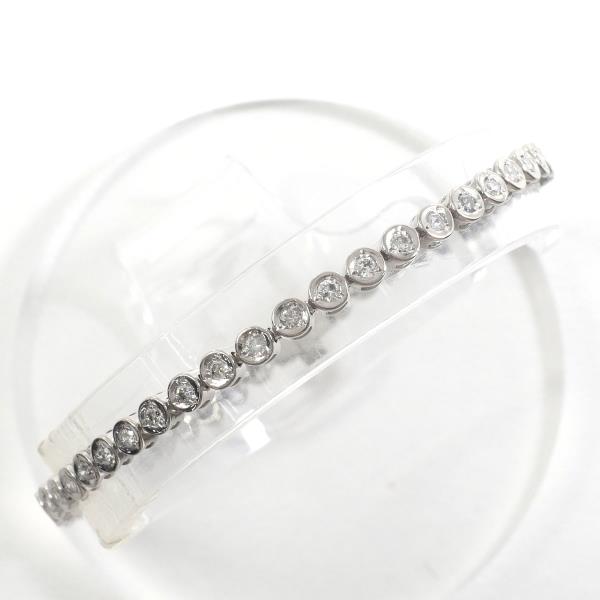 Platinum Diamond Row Bracelet