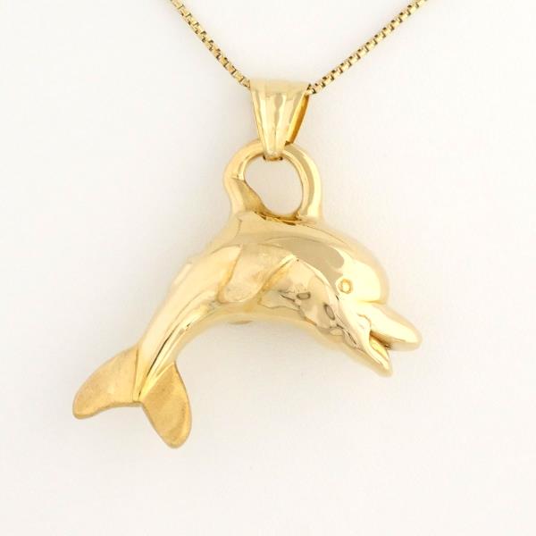 K18 18K Yellow Gold Necklace (Weight approx. 7.6g, Length approx. 46cm)