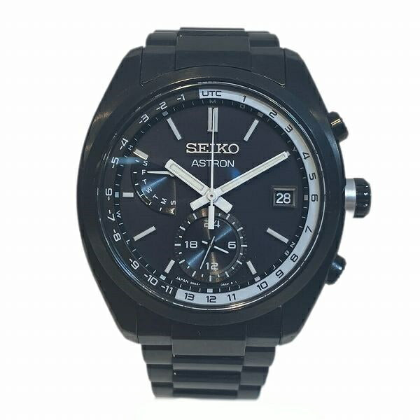 SEIKO Astron Men’s Titanium Black Watch 8B63-0BA0 (Pre-owned) 8B63-0BA0