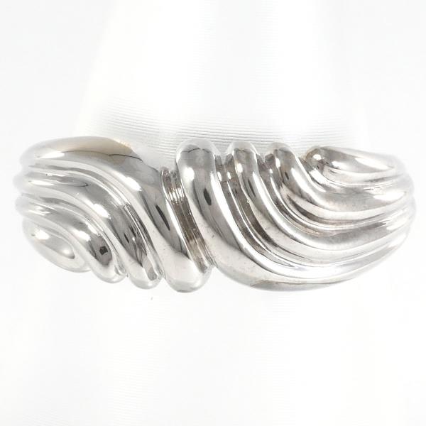 Beautiful 18K White Gold Ring, Size 13, Ladies Silver Ring