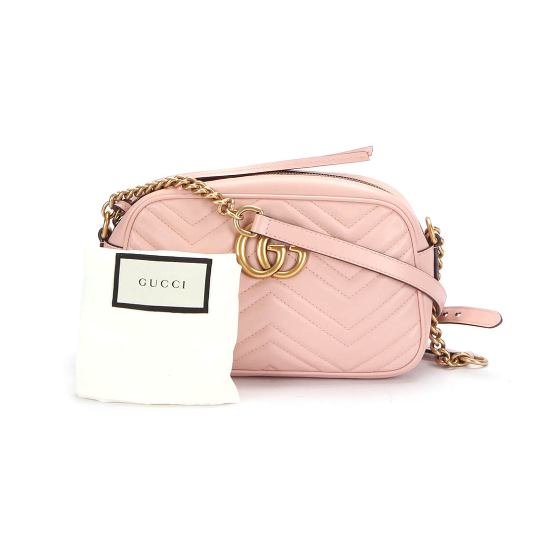 Small GG Marmont Matelasse Crossbody Bag 447632