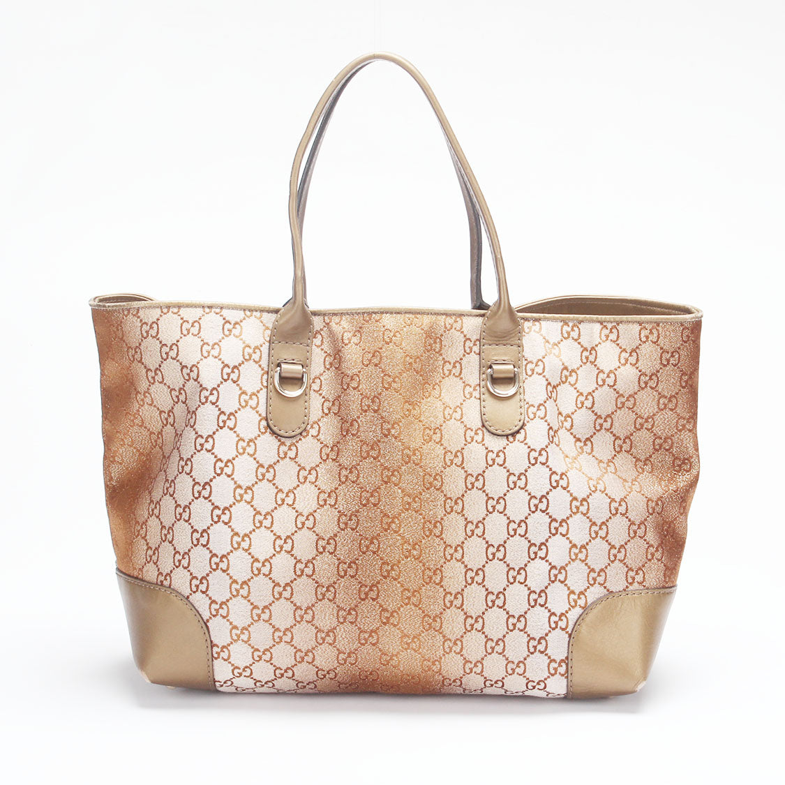 GG Lurex Heart Bit Charm Tote 269956