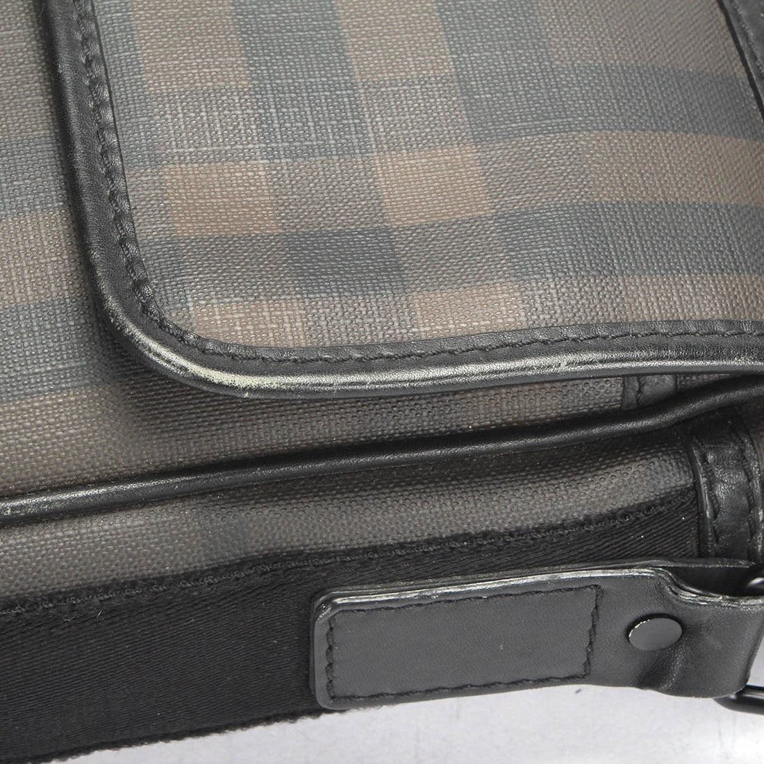 Smoked Check Crossbody Bag