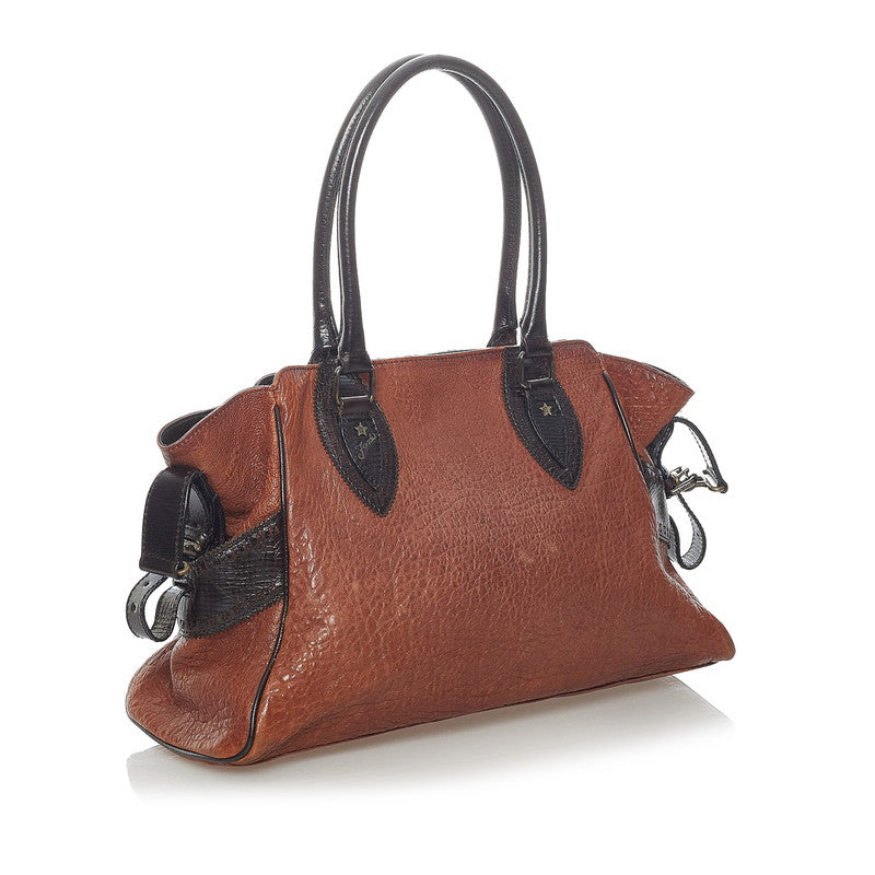 Leather Etniko Handbag