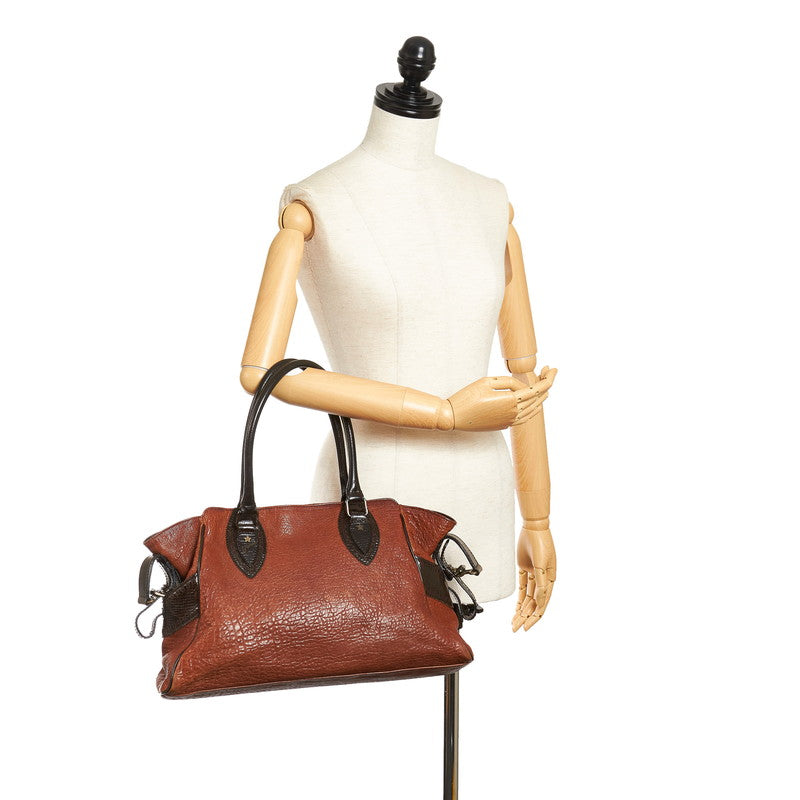 Leather Etniko Handbag