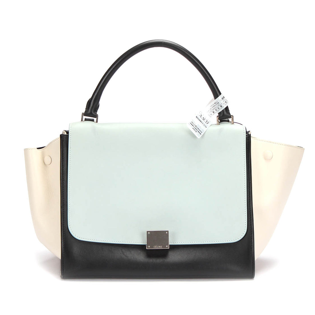 Trapeze Leather Shoulder Bag