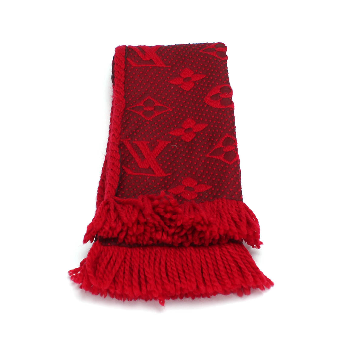 Logomania羊毛和丝绸围巾M72432