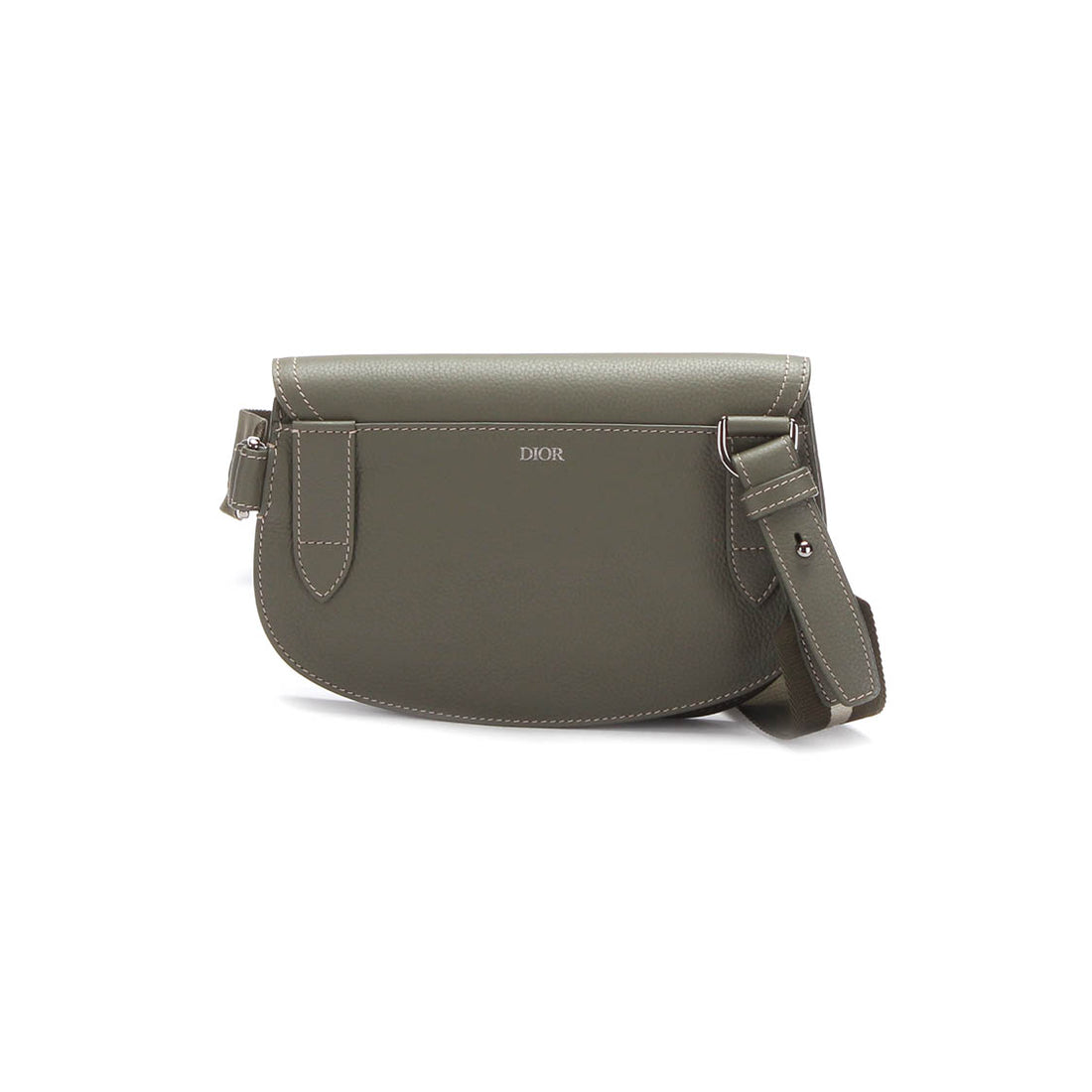 Leather Saddle Crossbody Bag