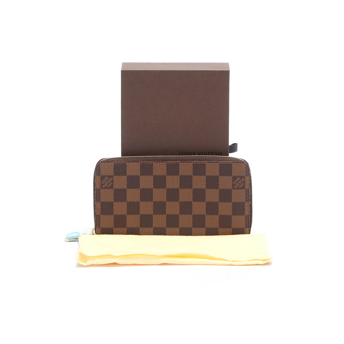 Damier Ebene Zippy Wallet