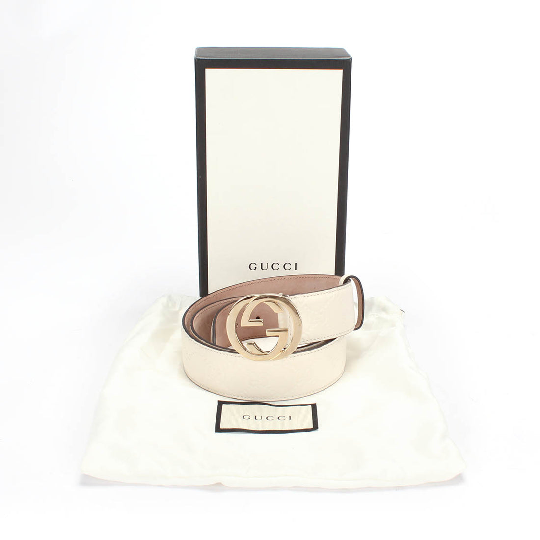 Guccissima Signature Belt 214351