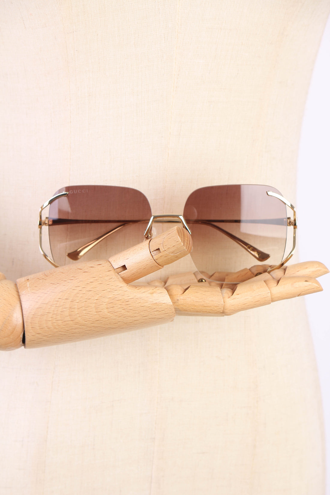 Oversized Square Tinted Sunglasses 60-17-135