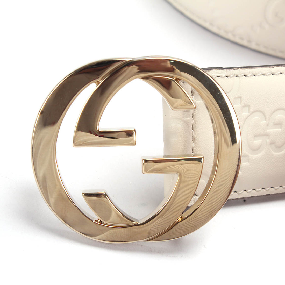 Guccissima Signature Belt 214351