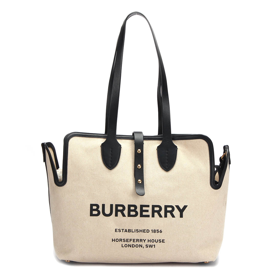 Burberry Soft Belt Canvas Tote Bag Canvas Tote Bag in Excellent condition