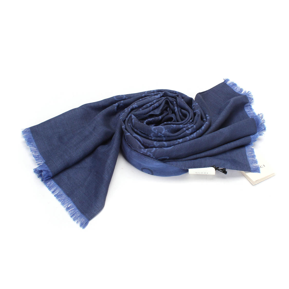 GG Wool and Silk Scarf