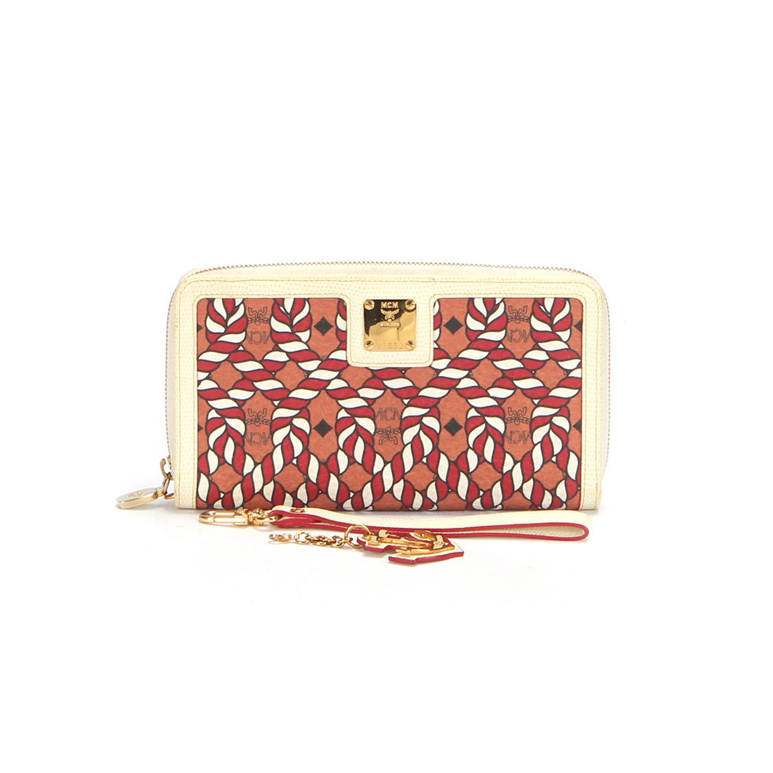 Rope Print Zippy Wallet