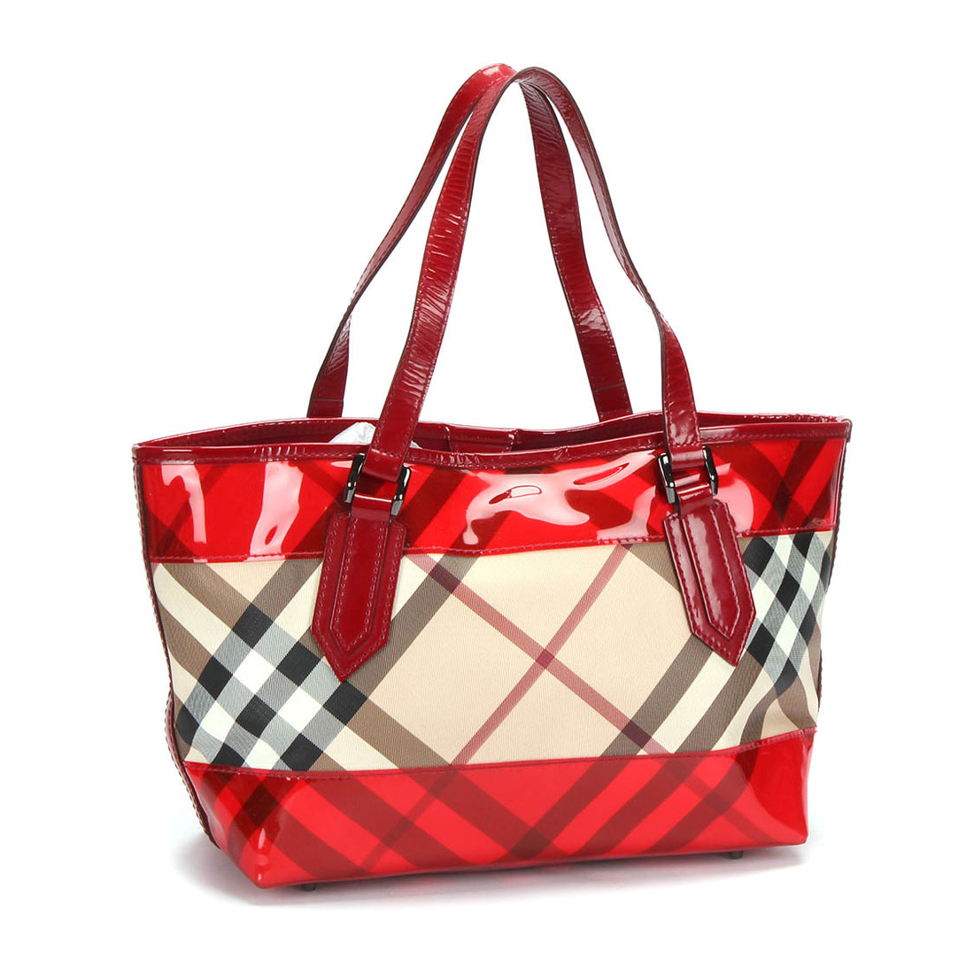 Supernova Check Tote Bag