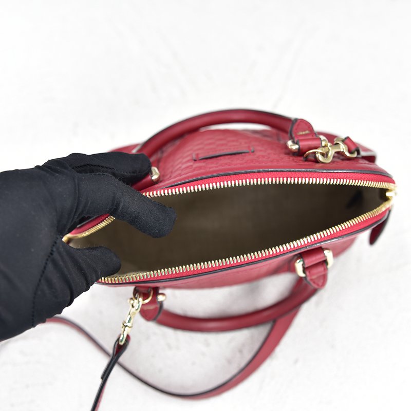 Mini Microguccissima Dome Bag 449654