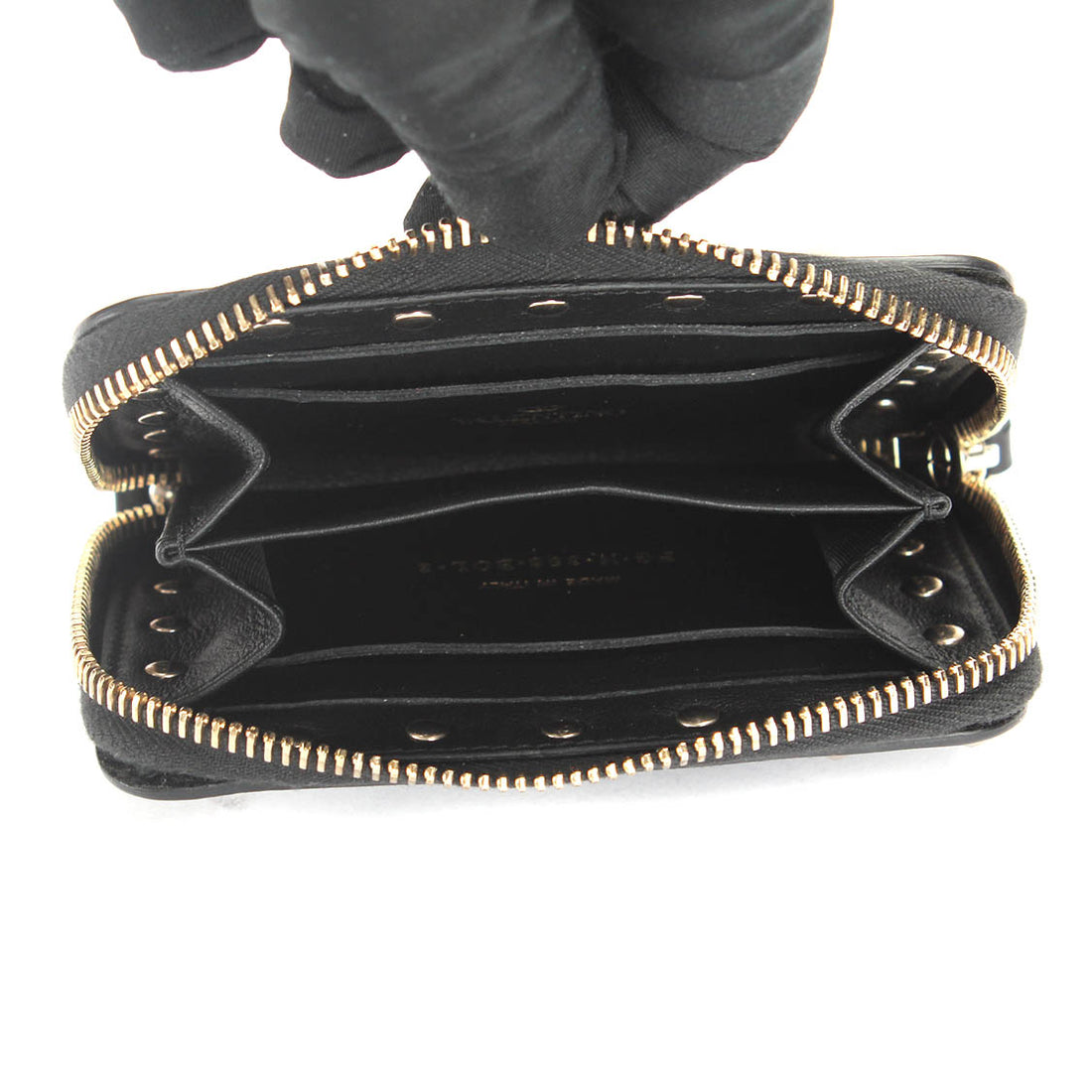 Rockstud Leather Coin Purse