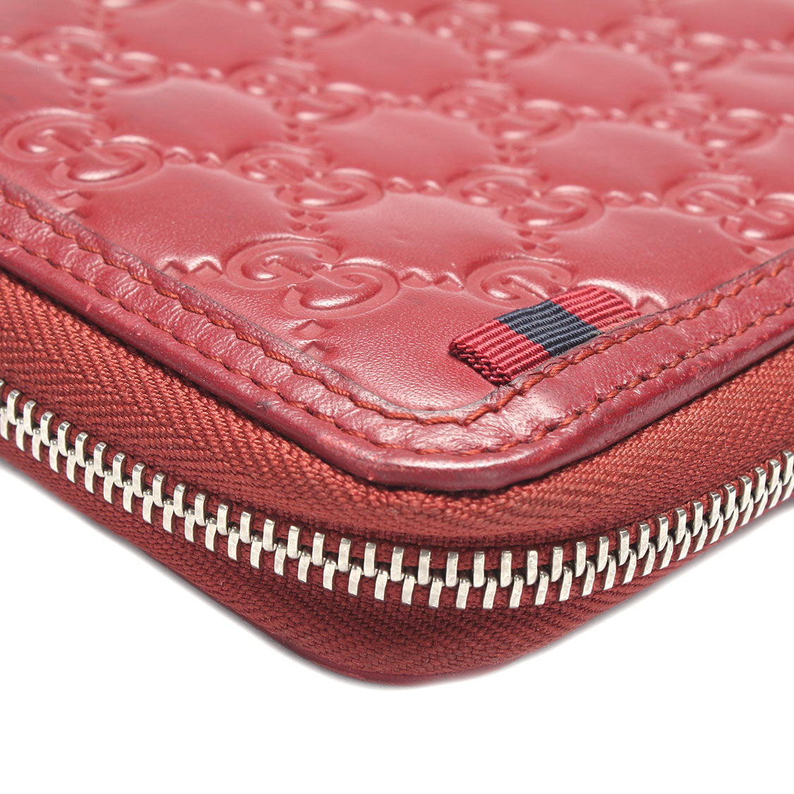 Guccissima Leather Zip Around Wallet 295833