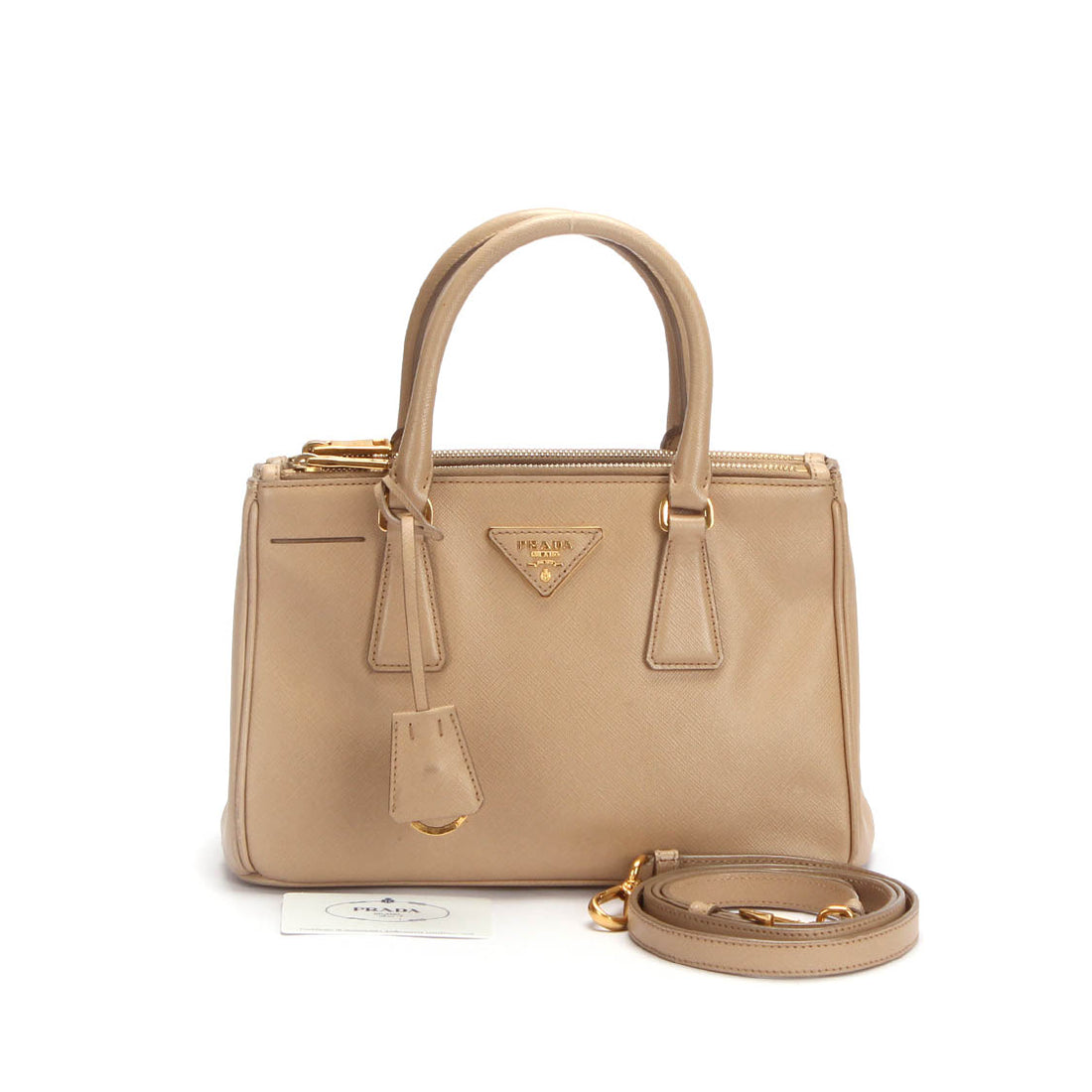 Mini Saffiano Galleria Shoulder Bag