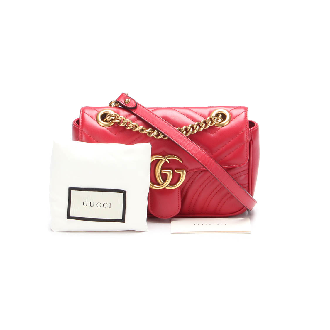 Mini GG Marmont Matelasse Shoulder Bag 446744