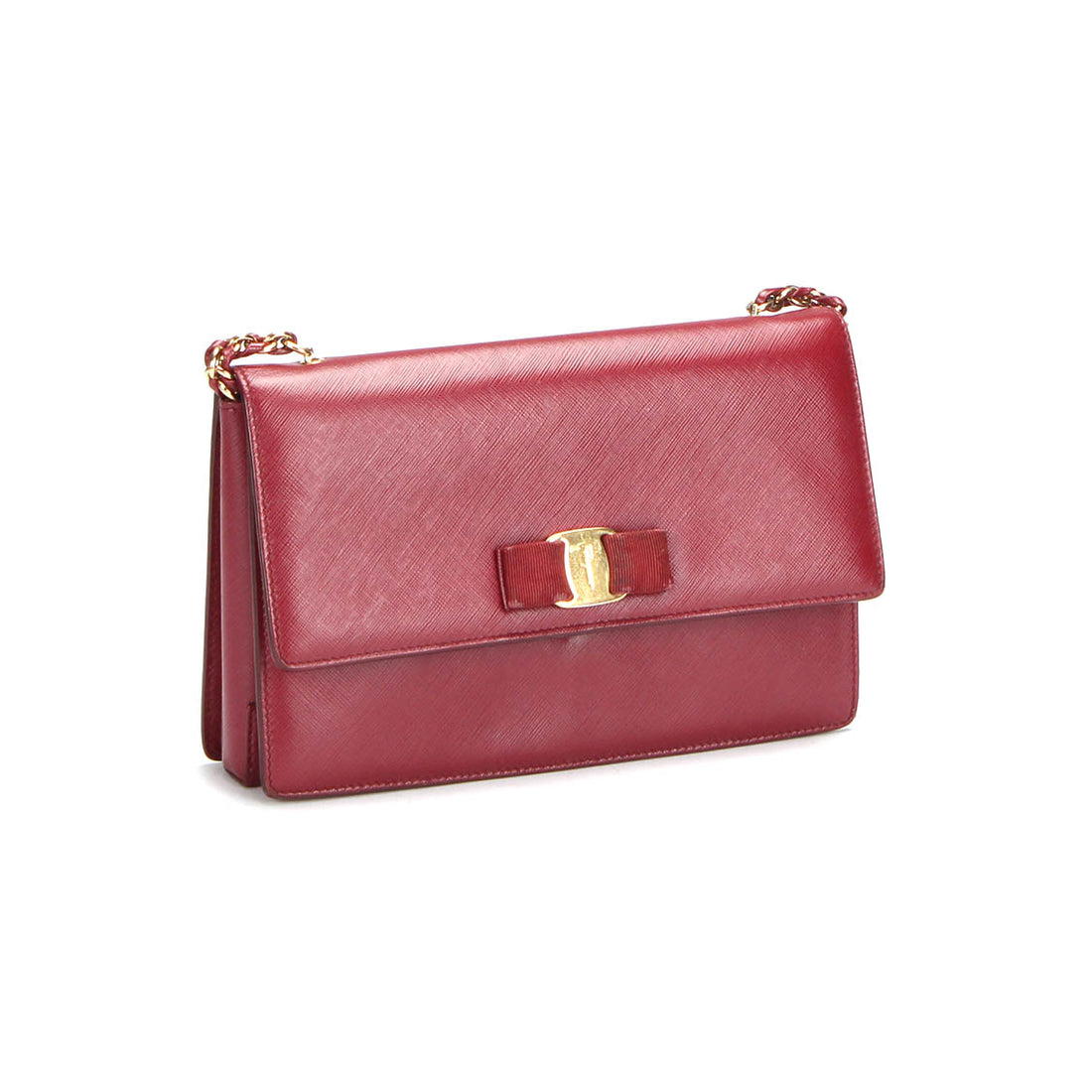 Vara Bow Leather Crossbody Bag