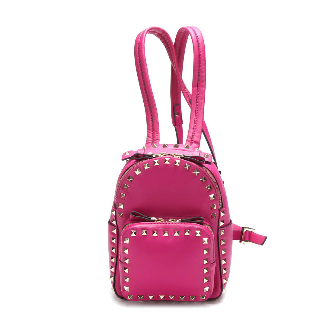 Rockstud Leather Backpack