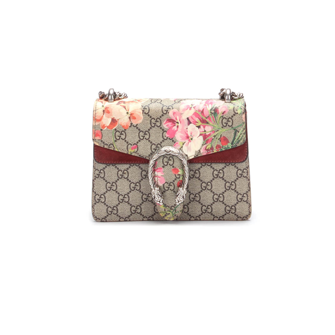 Mini GG Supreme Blooms Dionysus Shoulder Bag 421970