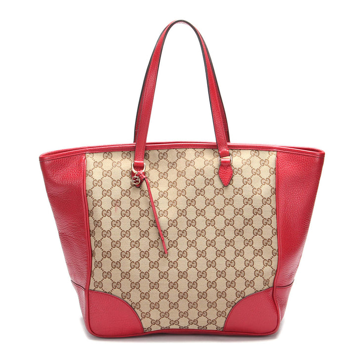 GG Canvas Medium Bree Tote  449242