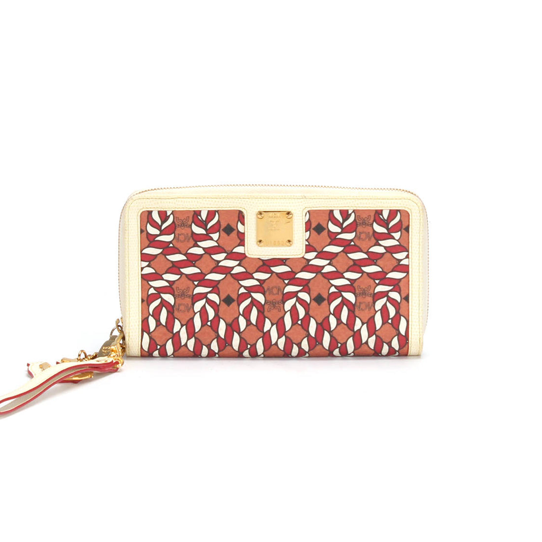 Rope Print Zippy Wallet