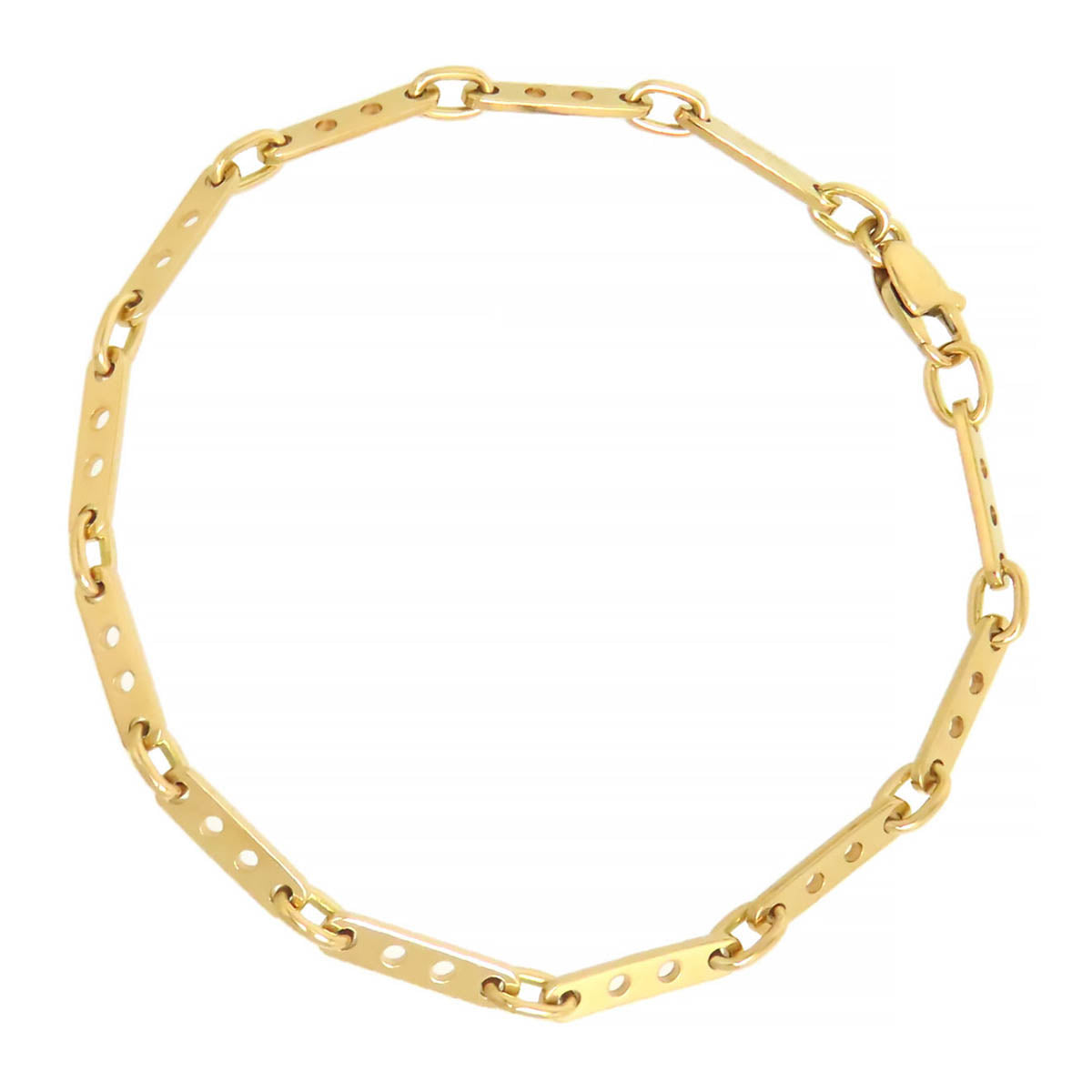 18k Gold Meccano Bracelet
