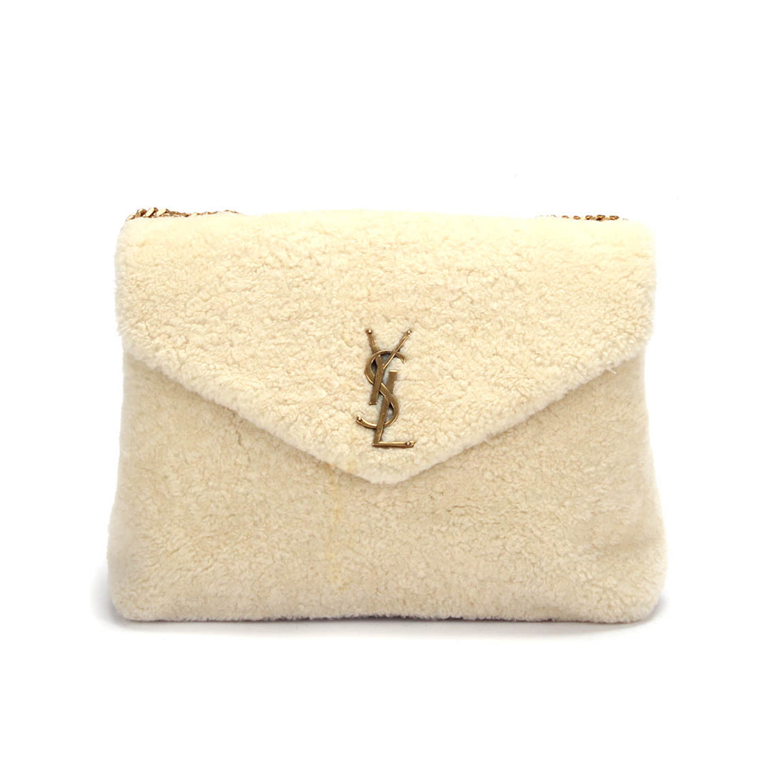 LouLou Shearling Shoulder Bag