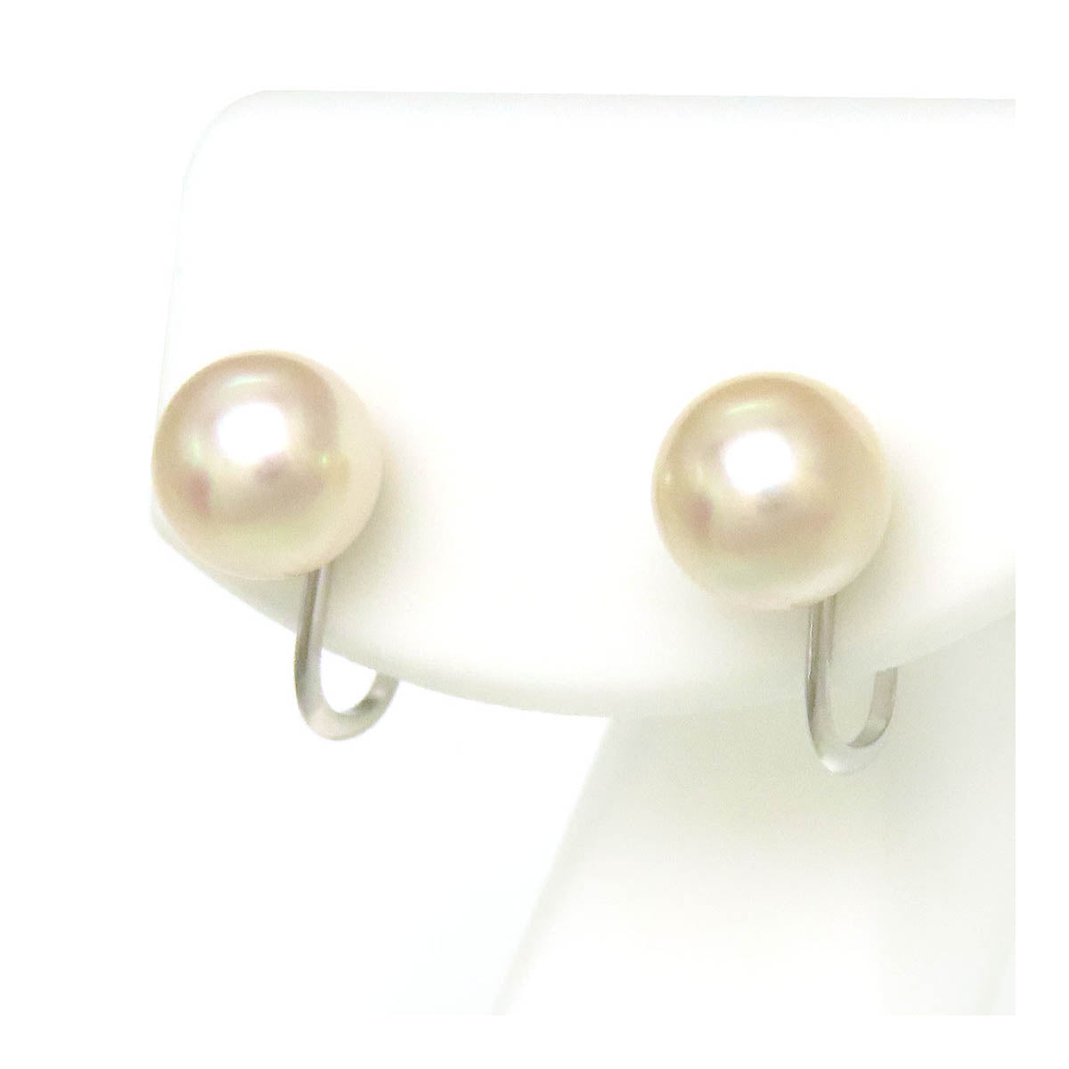 14k Gold Pearl Earrings -