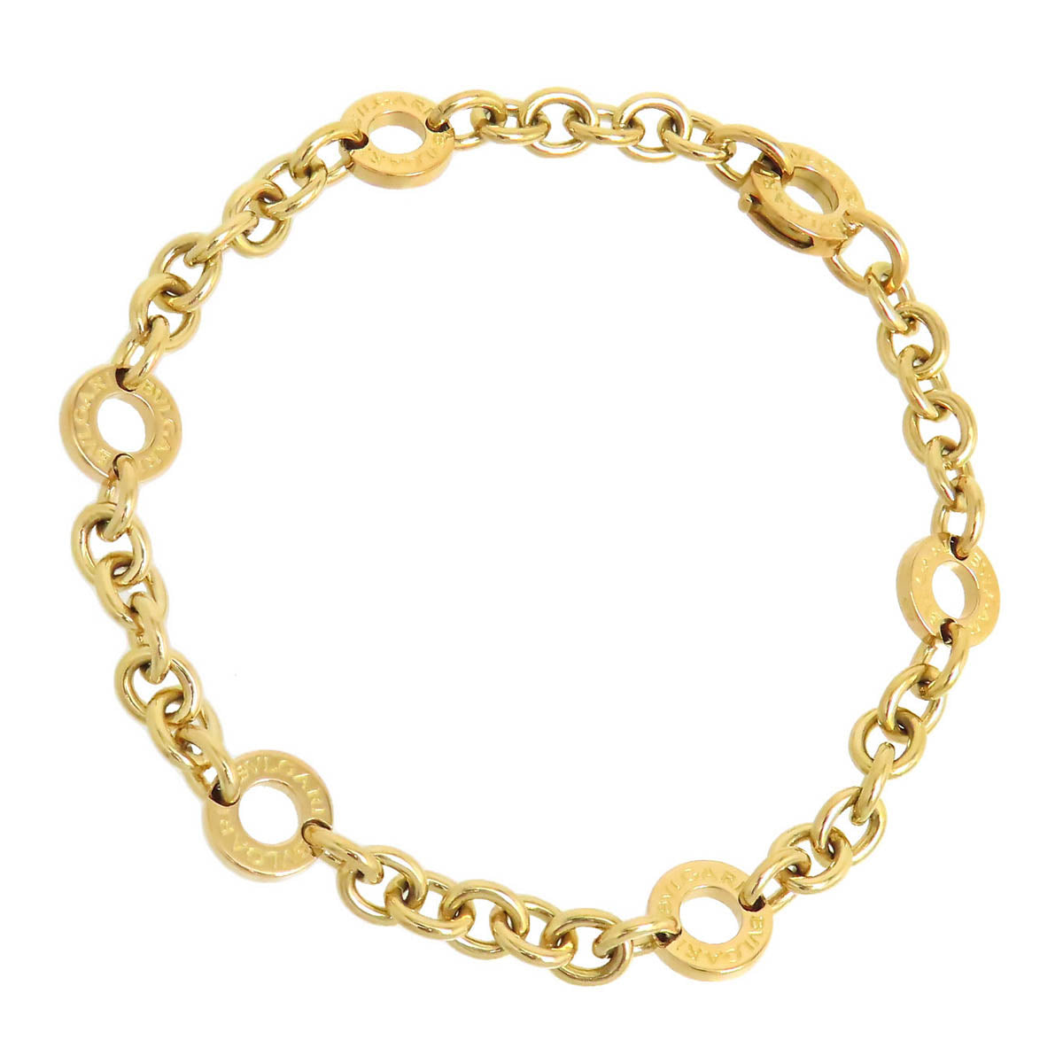 18k Gold BVLGARI Link Bracelet