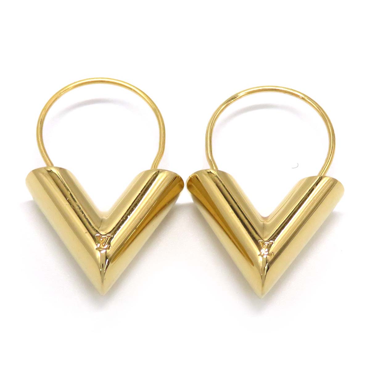 Products by Louis Vuitton: Essential V Stud Earrings  Louis vuitton  earrings, Louis vuitton jewelry, Stud earrings