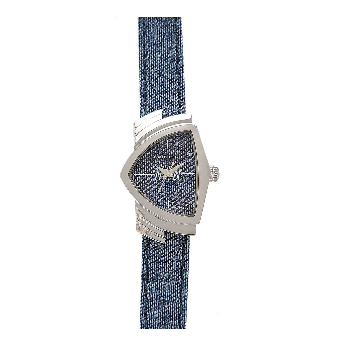 Hamilton "Ventura Denim" Women's Quartz Wristwatch in Stainless Steel  H24211941