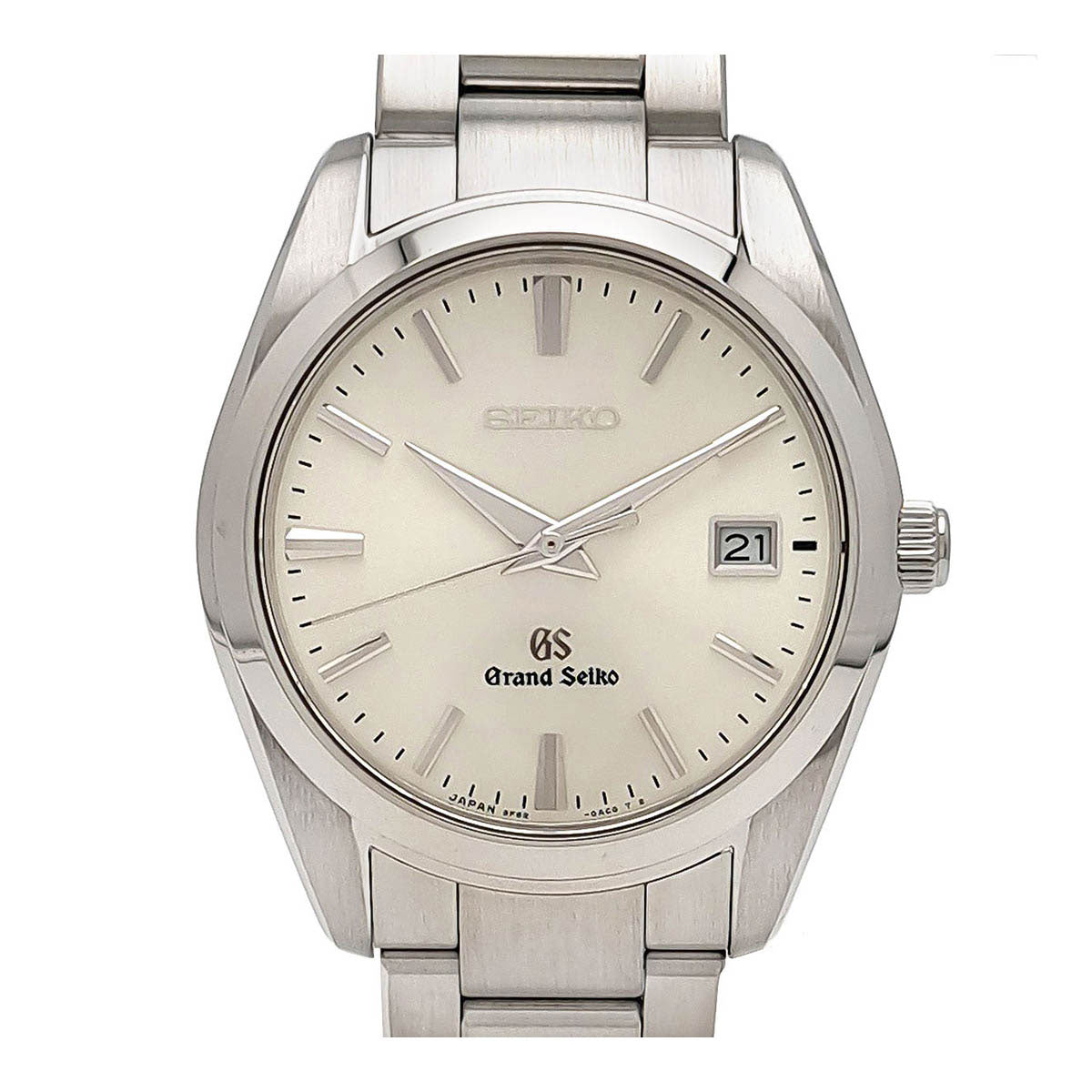 Seiko Grand Seiko Date SBGX063 Quartz Watch, Stainless Steel, Men's (Pre-owned) SBGX063