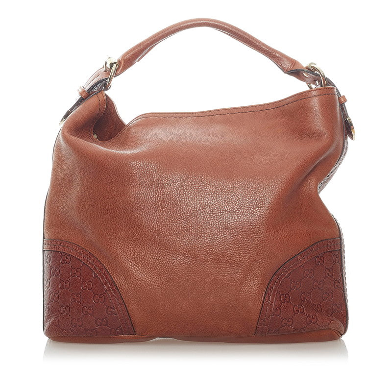Leather Signoria Hobo Bag