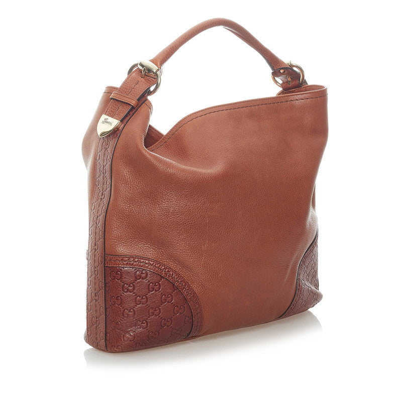 Leather Signoria Hobo Bag