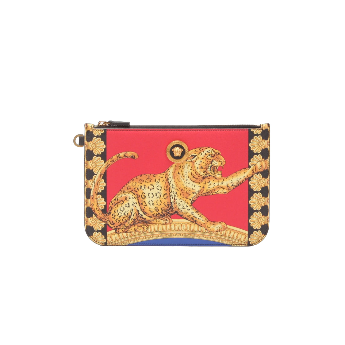 Leopard Baroque Clutch Bag