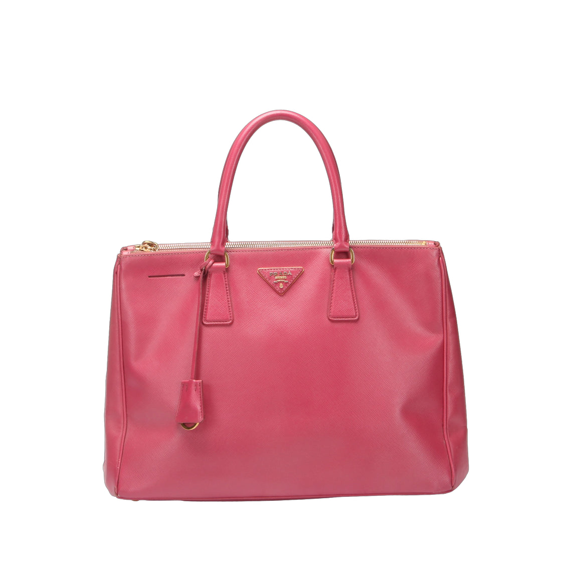 Saffiano Lux Large Double Zip Tote