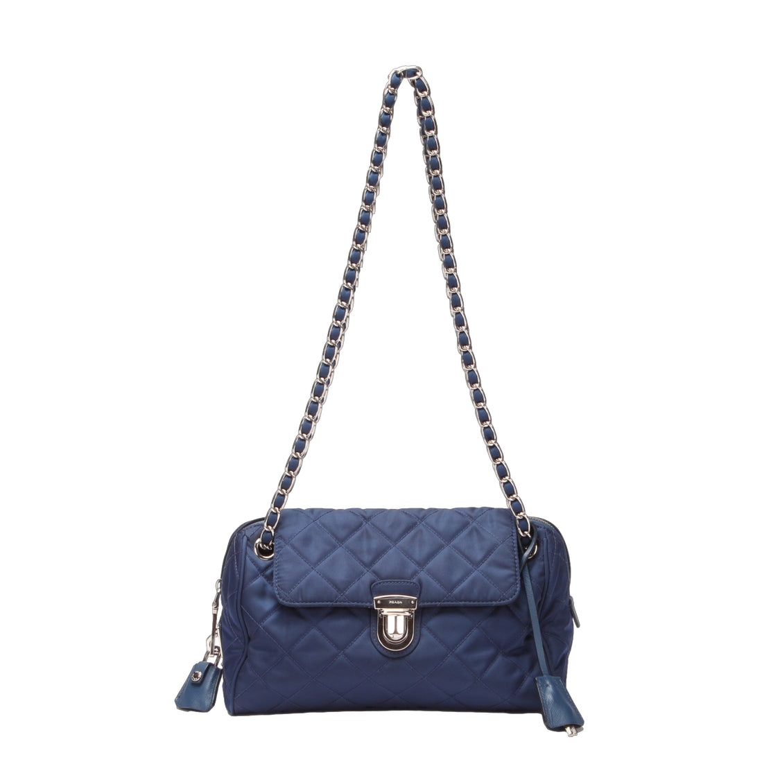 Quilted Tessuto Impuntu Shoulder Bag