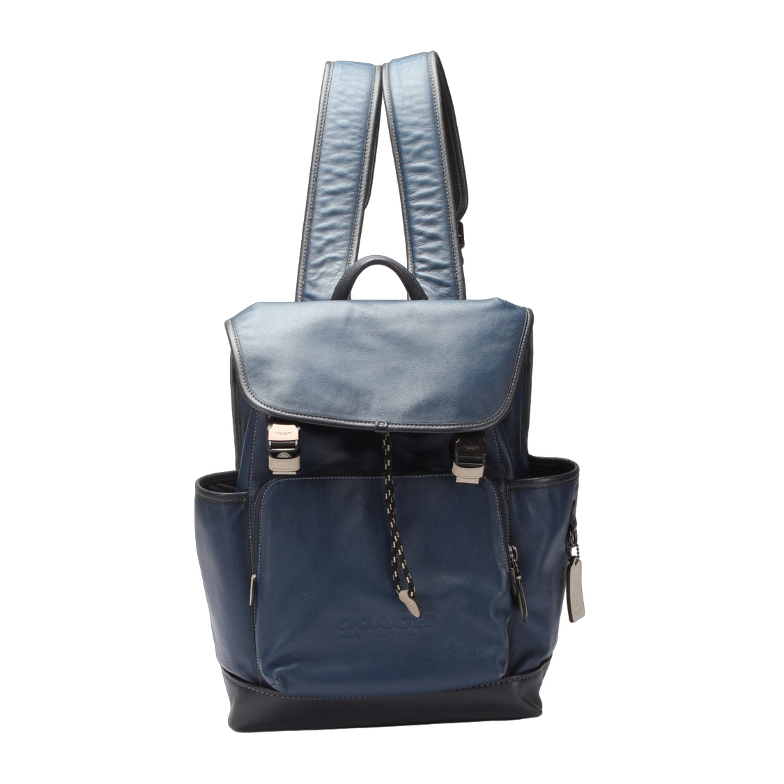 Leather League Flap Backpack  C5342