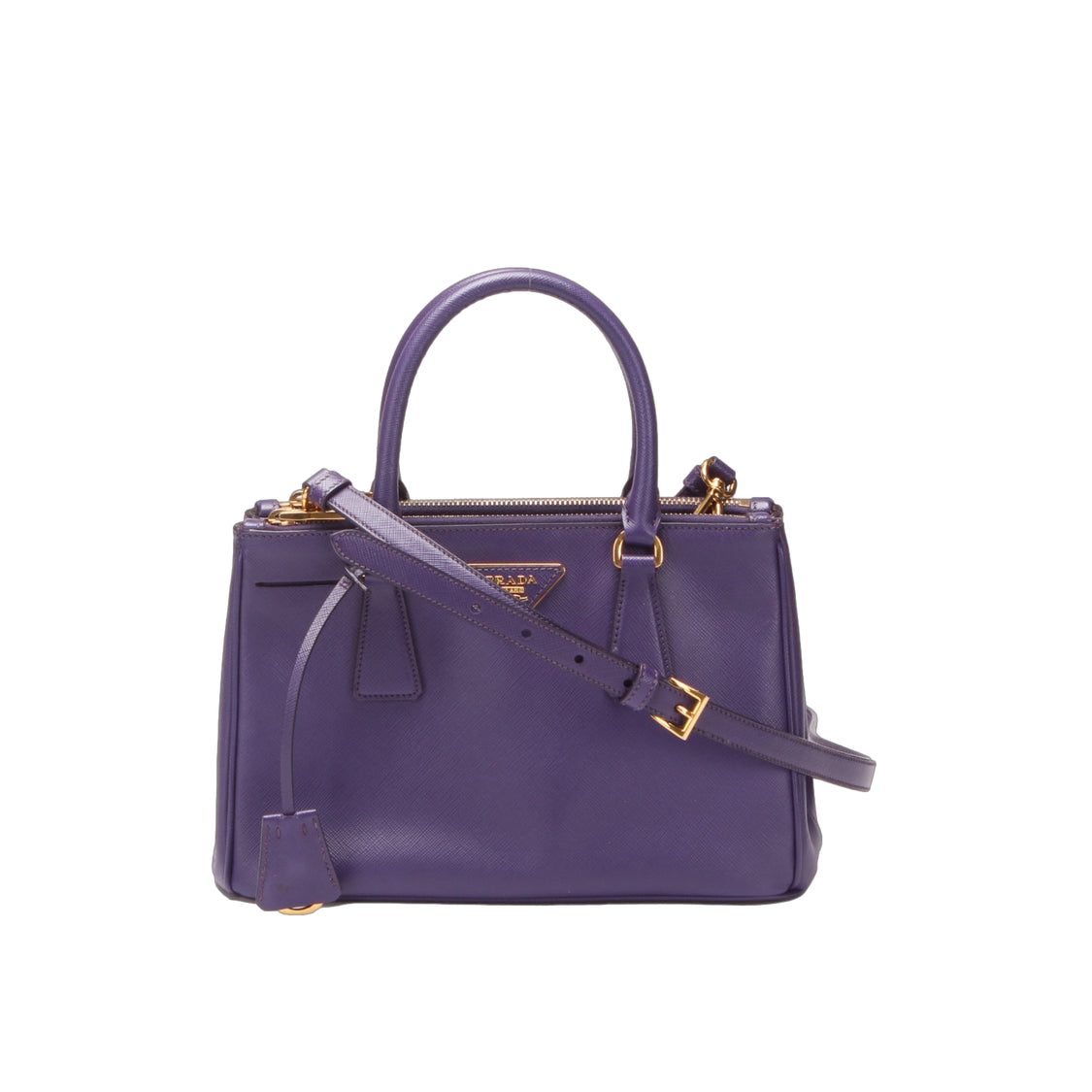 Saffiano Galleria Double Zip Tote